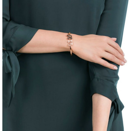 Браслет Swarovski Facet Swan Bangle Multi colored