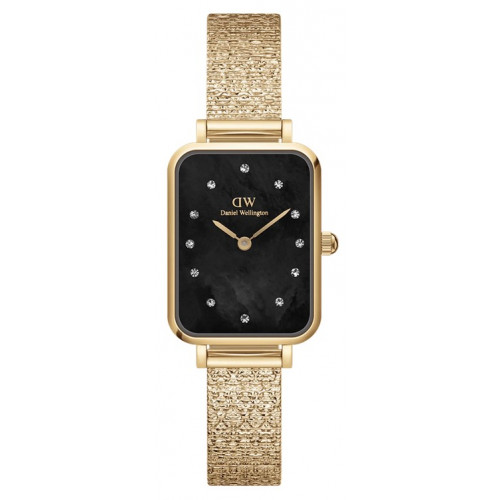 Daniel Wellington Quadro Lumine Pressed Piano (black) Evergold