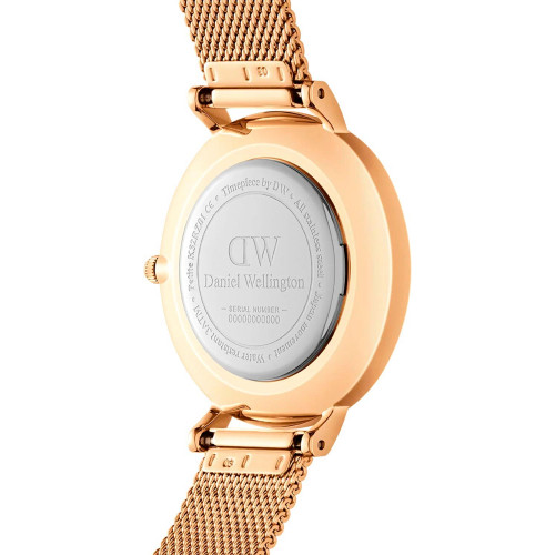 Daniel Wellington Petite Lumine Pressed Piano (black) Evergold