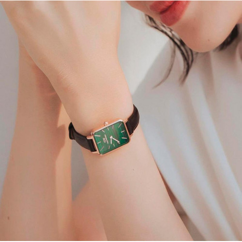 Daniel Wellington Quadro Pressed Sheffield (green) Evergold