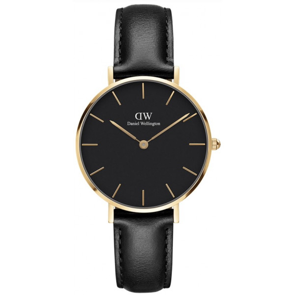 Daniel Wellington Petite Sheffield (black) 32 mm Evergold