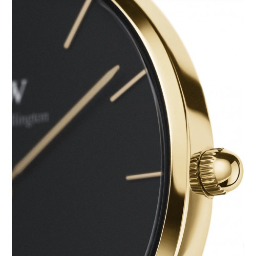 Daniel Wellington Petite Sheffield (black) 32 mm Evergold