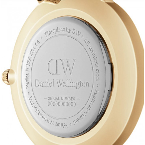 Daniel Wellington Petite Sheffield (black) 32 mm Evergold