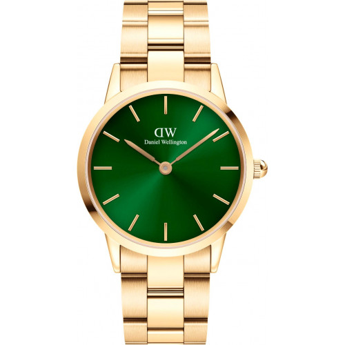 Daniel Wellington Iconic Link (emerald) 36mm Evergold