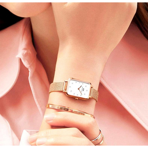 !!!Не использовать Daniel Wellington Quadro Lumine Pressed Evergold