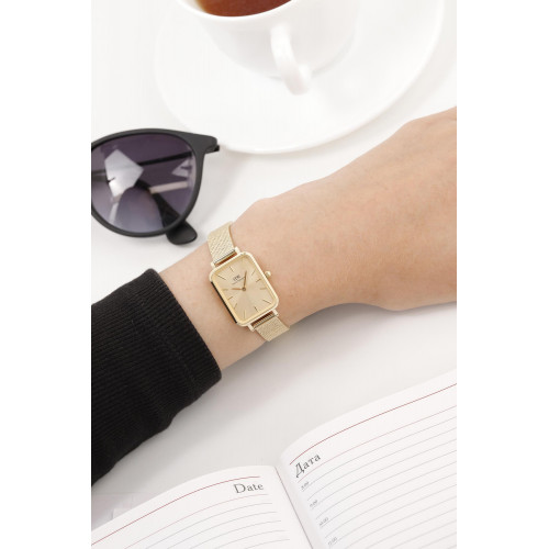 Daniel Wellington Quadro Pressed Unitone Evergold