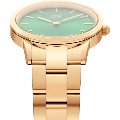 Daniel Wellington Iconic Link (emerald) 28mm Evergold