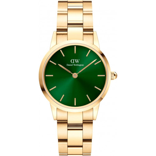 Daniel Wellington Iconic Link (emerald) 32mm Evergold