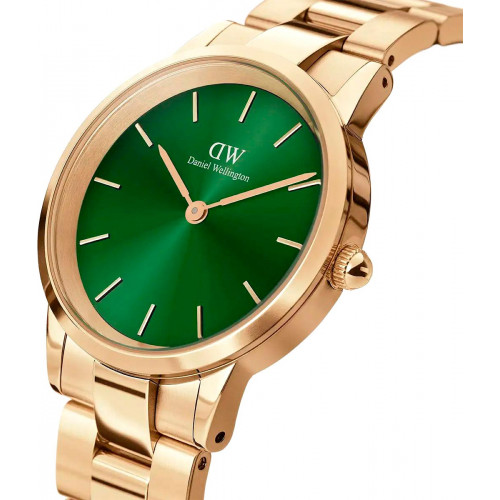 Daniel Wellington Iconic Link (emerald) 32mm Evergold