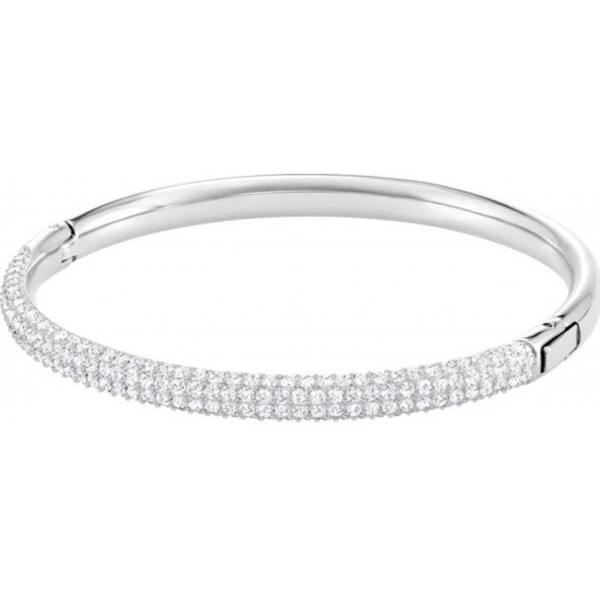 Браслет Swarovski Stone Bangle White Rhodium