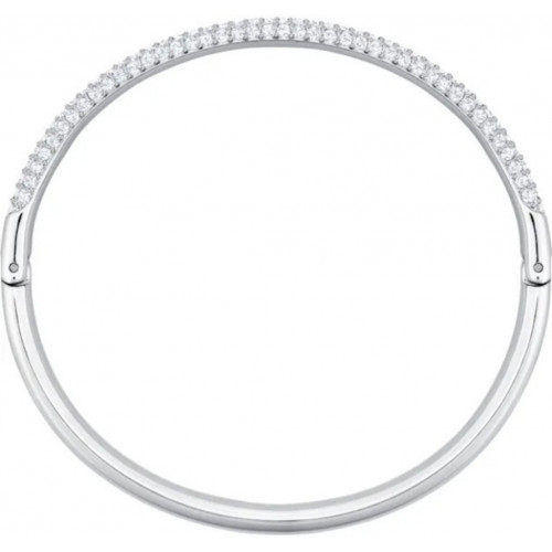 Браслет Swarovski Stone Bangle White Rhodium