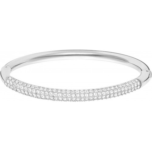 Браслет Swarovski Stone Bangle White Rhodium