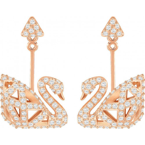 Серьги Swarovski Facet Swan 5358058