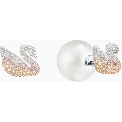 Серьги Swarovski Iconic Swan 5215037