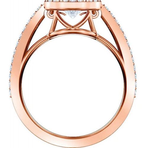 Кольцо Swarovski Sparkling Dance Gold