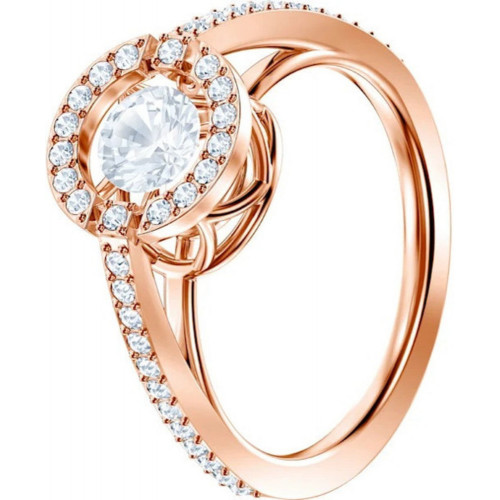Кольцо Swarovski Sparkling Dance Gold