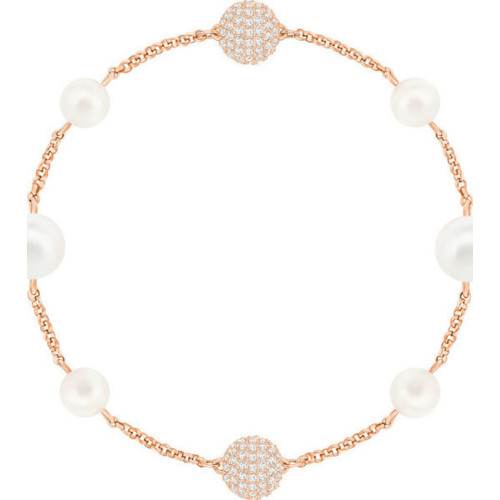 Браслет Swarovski Remix Round Pearl Gold